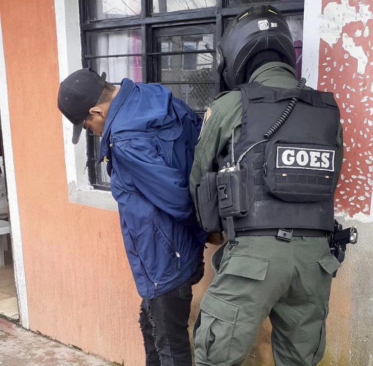 Jibaro fue capturado por la policía de Popayán llevaba en un morral marihuana para la venta