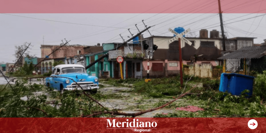 CUBA - DAMNIFICADOS-AYUA HUMANITARIA COLOMBIA- meridiano noticias - meridiano regional