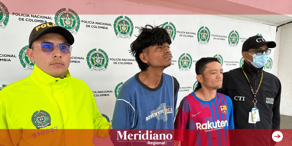 En Popayán capturados dos hombres por presunta coautoría en un crimen