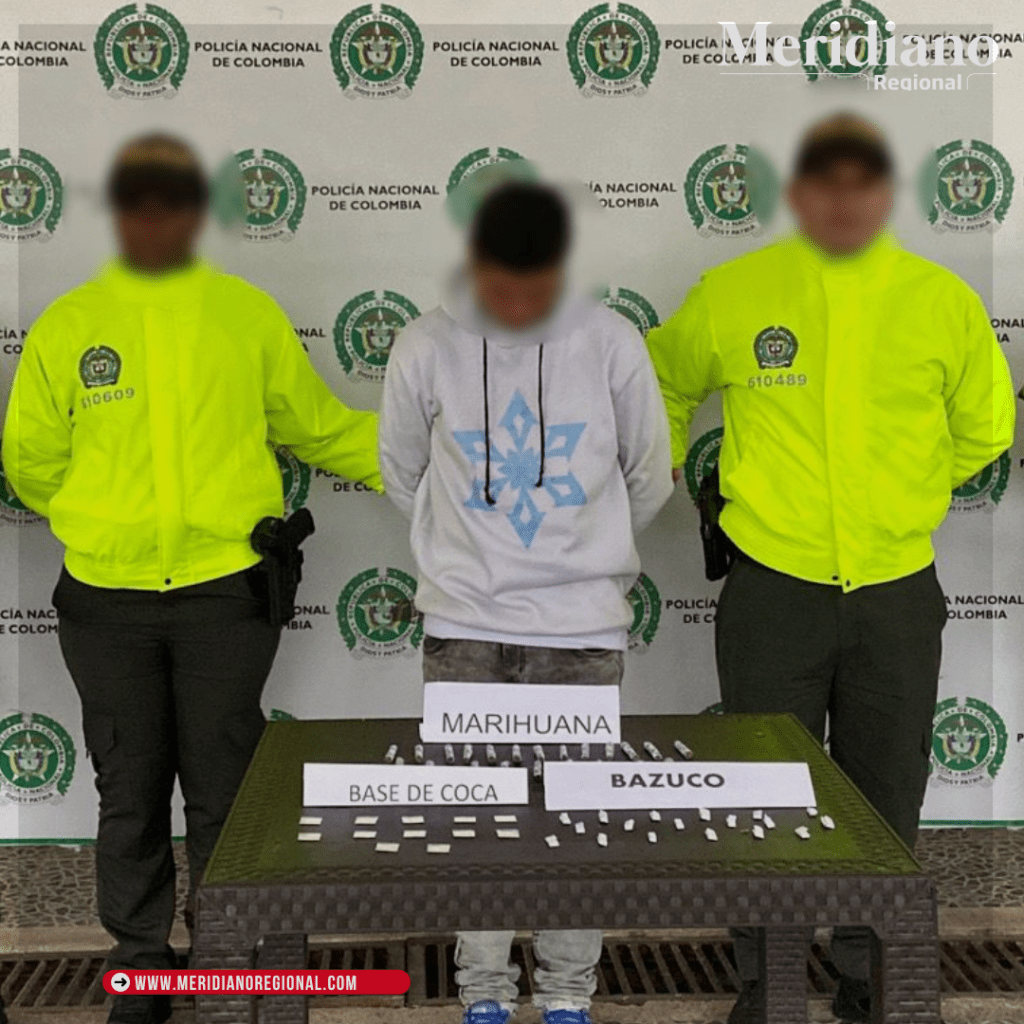 policía metropolitana – ejercito nacional - fabricación, tráfico o porte de estupefacientes- merido regional -meridiano noticias