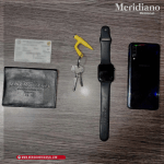 Capturados por la Policía Nacional tras cometer hurto con arma blanca - robo en el parque Caldas - Meridiano regional