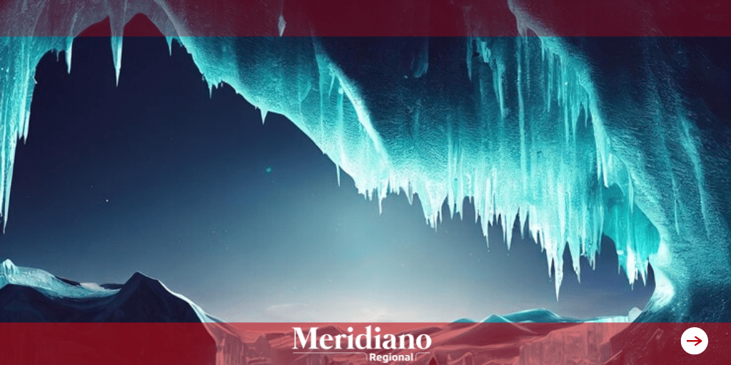 Capas de hielo del planeta - Groenlandia y la Antártida – aumento de nivel de océanos – meridiano regional