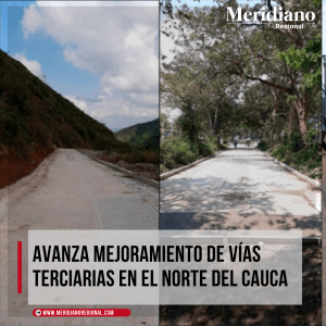 Avanza mejoramiento de vías terciarias en el Norte del Cauca - meridiano regional - Gobernación del Cauca - inversión- Caldono - Caloto - Toribío - Miranda - José Rodrigo Astaiza