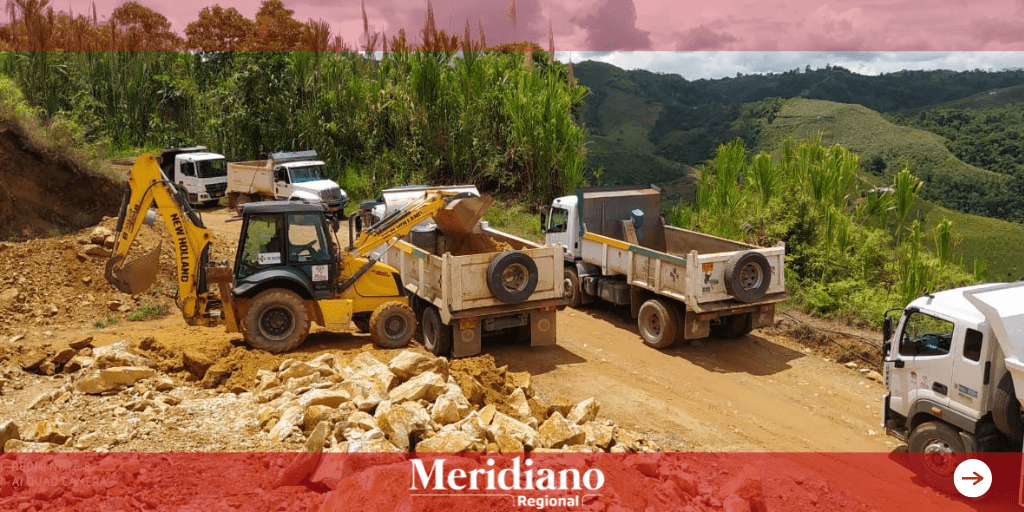 La recuperación vial del Cauca avanza con la maquinaria amarilla