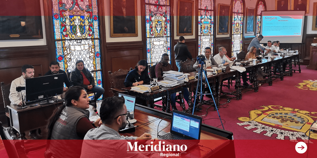 Meridiano regional - Sisbén - Secretaría de Planeación - Concejo Municipal - terraplaza sisben