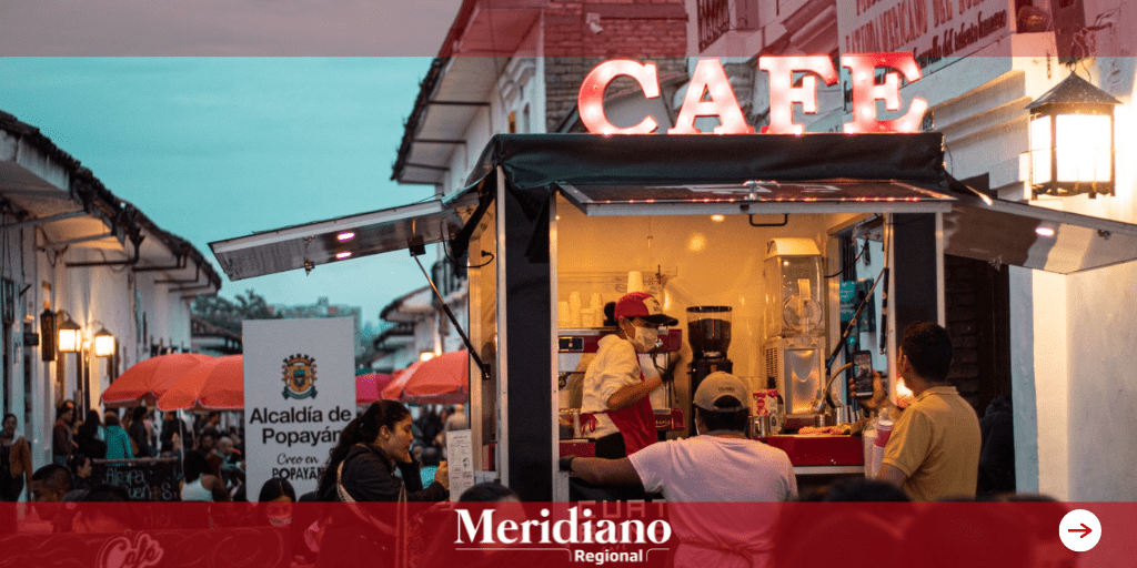 meridiano regional - Calle de los Cafés, economía - Centro Histórico de Popayán - conservación de patrimonio - Secretaría de Planeación, Cultura y Turismo - DAFE