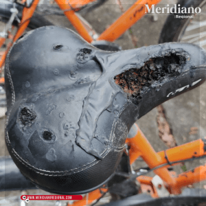 meridiano regional - parque Benito Juárez - Alcaldía anuncia investigación a incendio provocado en la biciestación del parque Benito Juárez - vandalismo