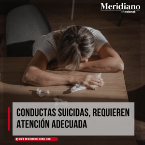 Meridiano regional - Conductas suicidas, requieren atención adecuada - Medicina Legal - Qué hacer ante la sospecha de pensamientos suicidas - Adriana Campos Dorado - Meridiano Regional Meridiano regional - Conductas suicidas, requieren atención adecuada - Medicina Legal - Qué hacer ante la sospecha de pensamientos suicidas - Adriana Campos Dorado