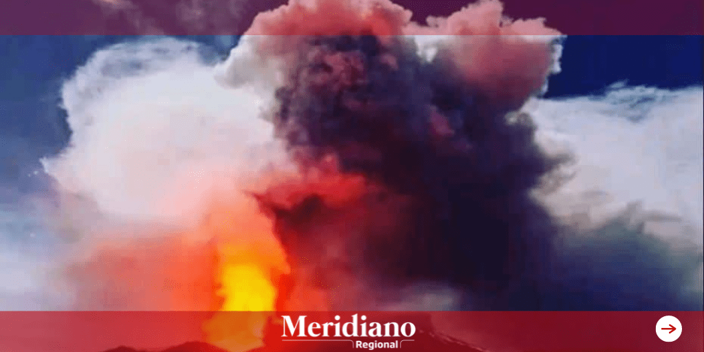 Meridiano regional - Temor e incertidumbre en Italia por erupción del volcán Etna - erupción del volcán Etna - El Instituto Nacional de Geofísica y Vulcanología (INGV) -  observatorio de Catania