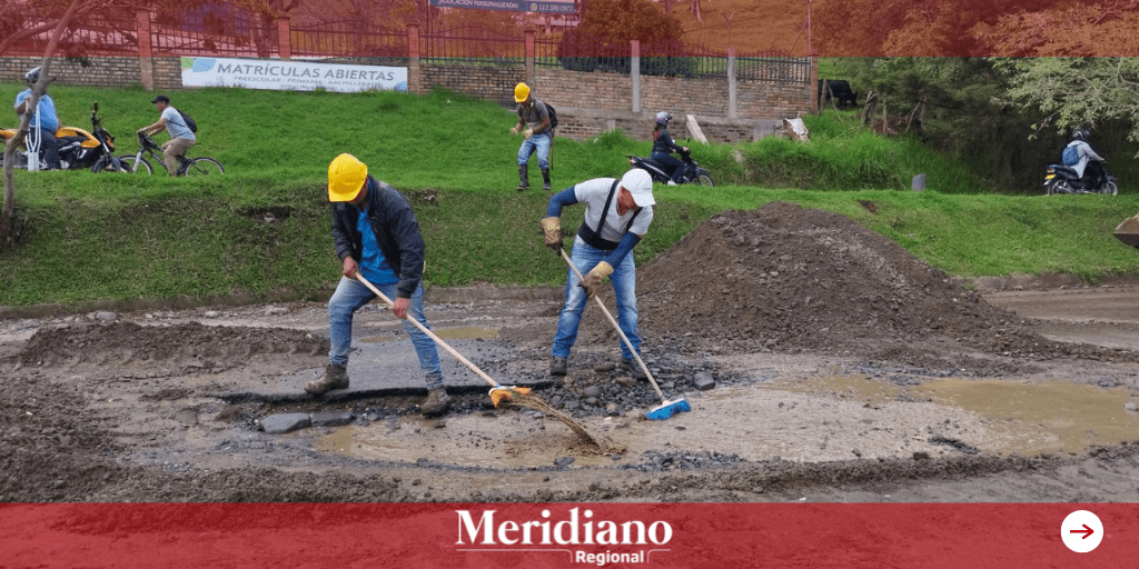 meridiano regional - Alcaldía inicia rehabilitación vial en Guayacanes del Río - barrio Guayacanes del Río - Karina Betancourt Gómez - secretaria de Infraestructura Municipal