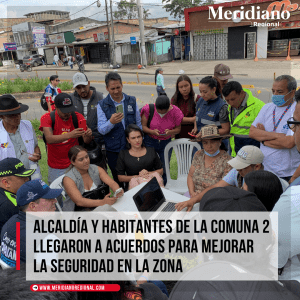 meridiano regional -Alcaldía y habitantes de la comuna 2 llegaron a acuerdos para mejorar la seguridad en la zona - Isabel Cristina Tobar - Alcaldía de Popayán