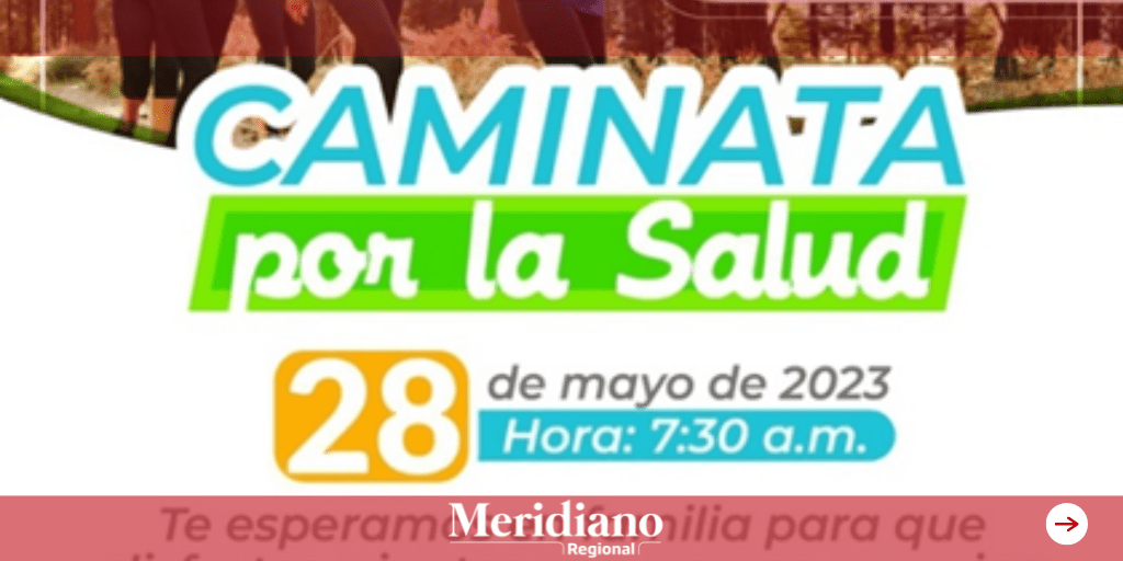 meridiano regional - Caminata por la Salud - Gobernación del Cauca - Indeportes - Parque de la Salud - sector La Torre