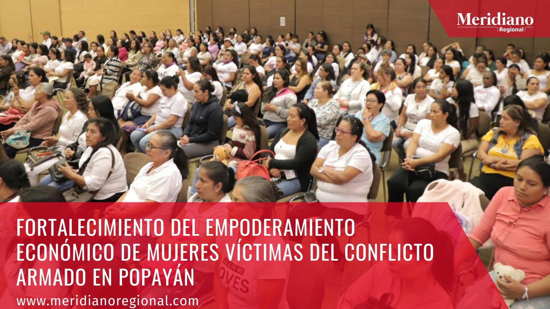 Meridiano regional - Elías Larrahondo Carabalí - Gobernador del Cauca 2019 2023 - Fortalecimiento del Empoderamiento Económico de Mujeres Víctimas 