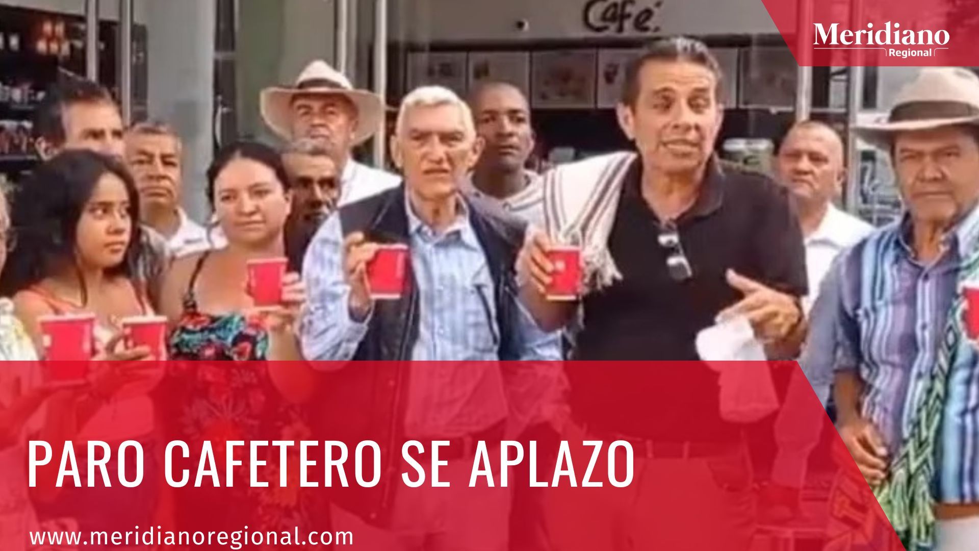 Meridiano regional - cafeteros colombianos - paro nacional de cafeteros - noticias cauca  - noticias colombia