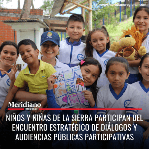 Meridiano regional - gobernación del cauca - Niños y niñas de La Sierra participan del encuentro estratégico de diálogos y audiencias públicas participativas