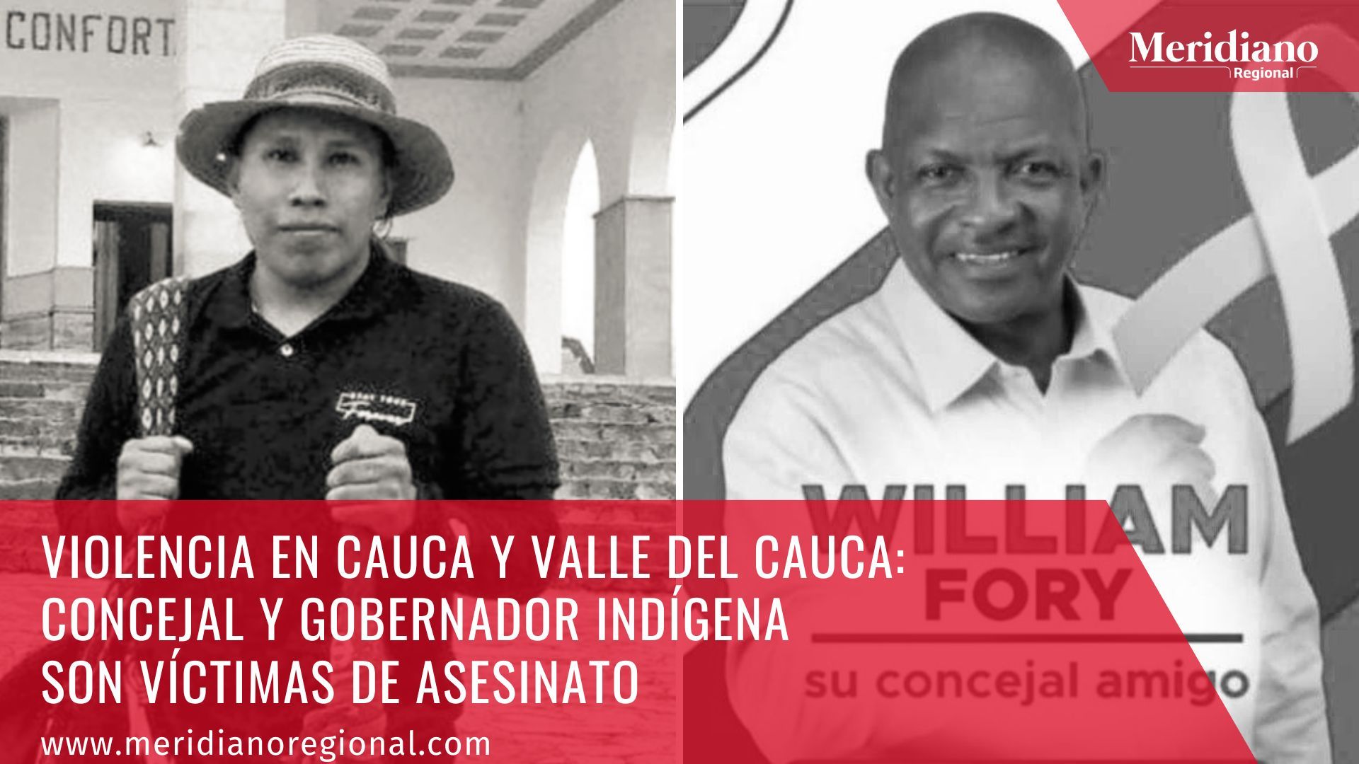 meridiano regional - gobernador indígena José Arley Cruz - comunidad de Granates Kwe’sx Yu Kiwe - Florida, Valle del Cauca