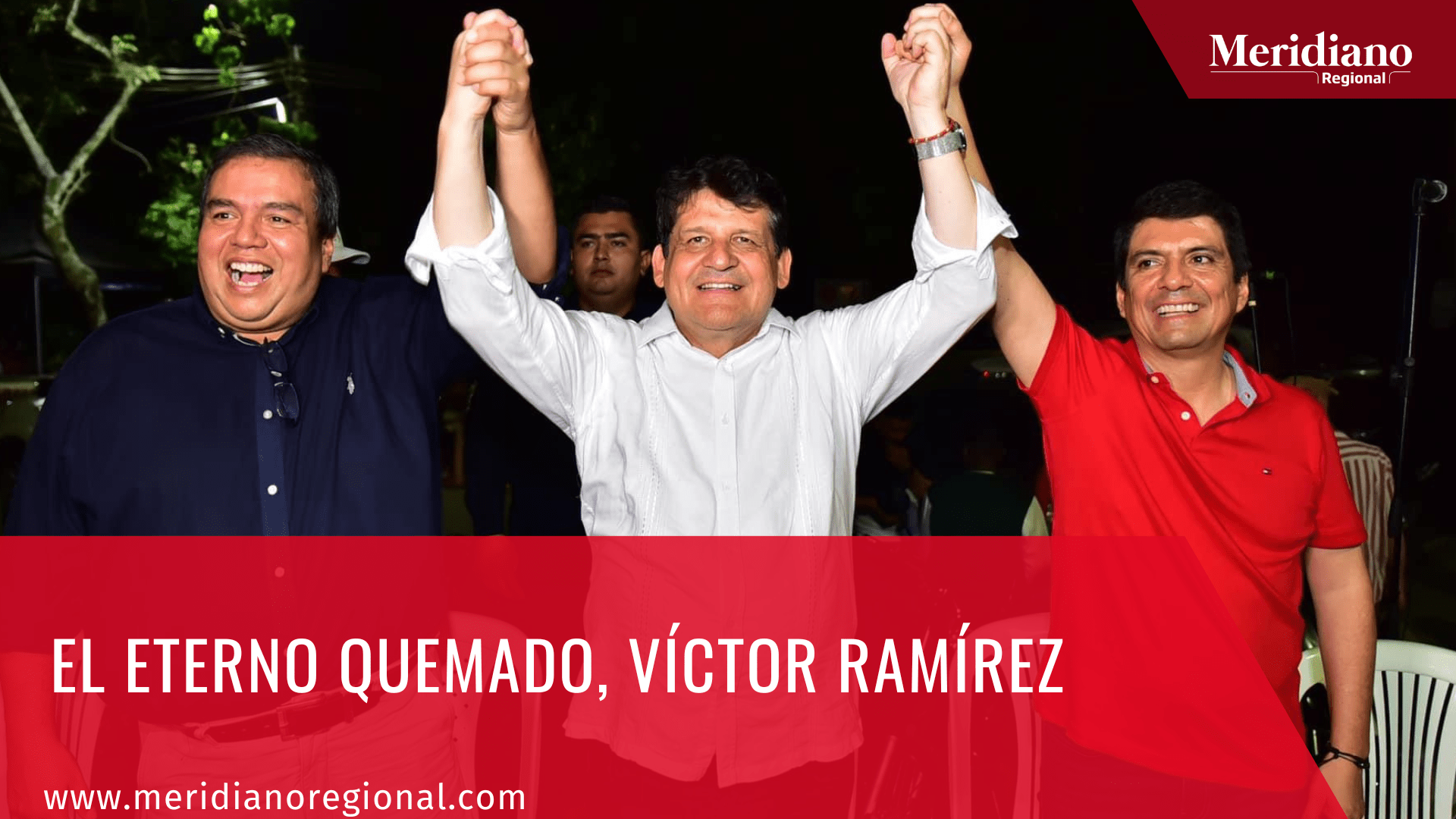 El eterno quemado, Víctor Ramírez