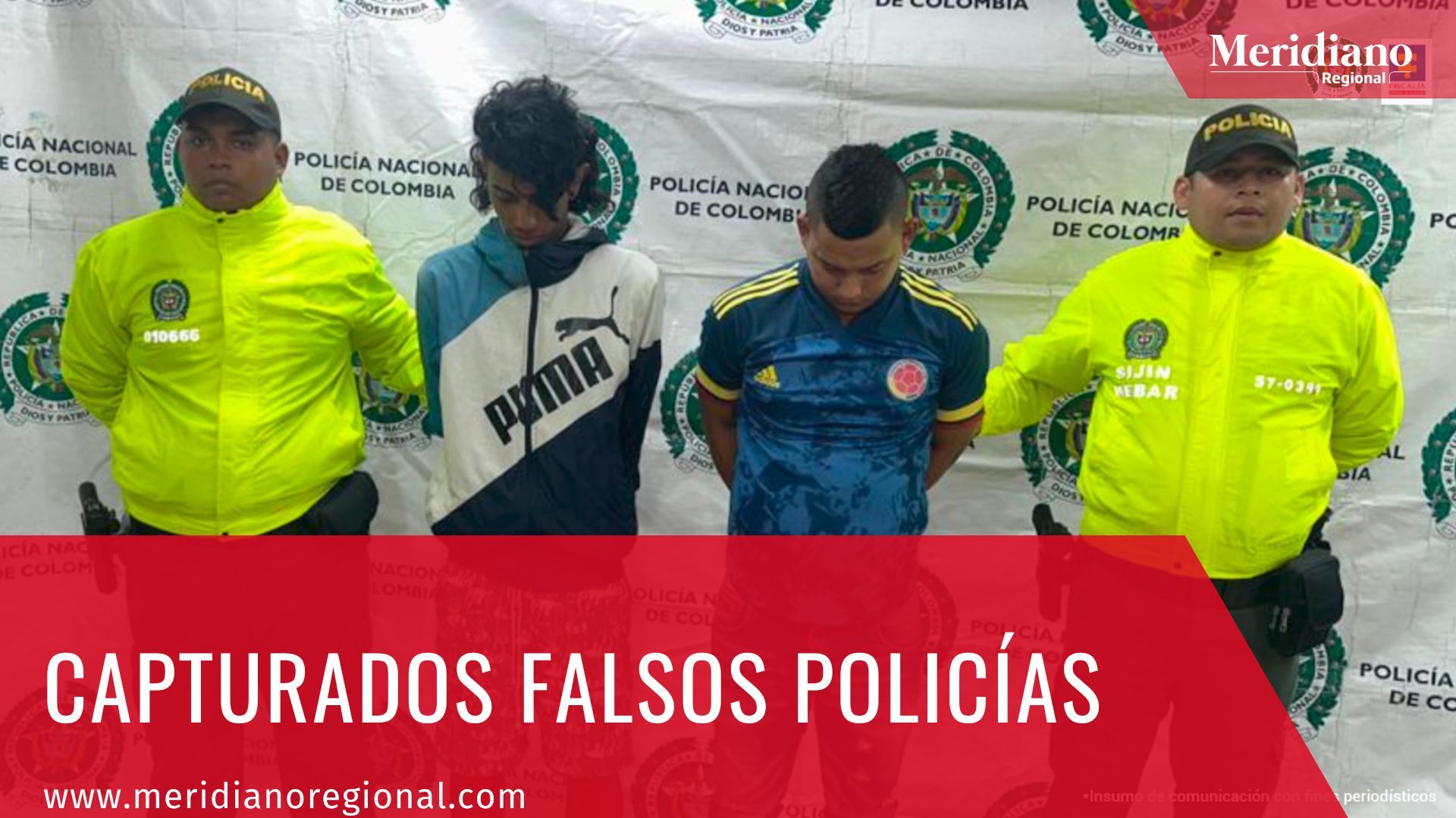 Meridiano regional - Capturados falsos policías – noticias calii – noticias valle del cauca – noticias 90 minutos – noticias colombia
