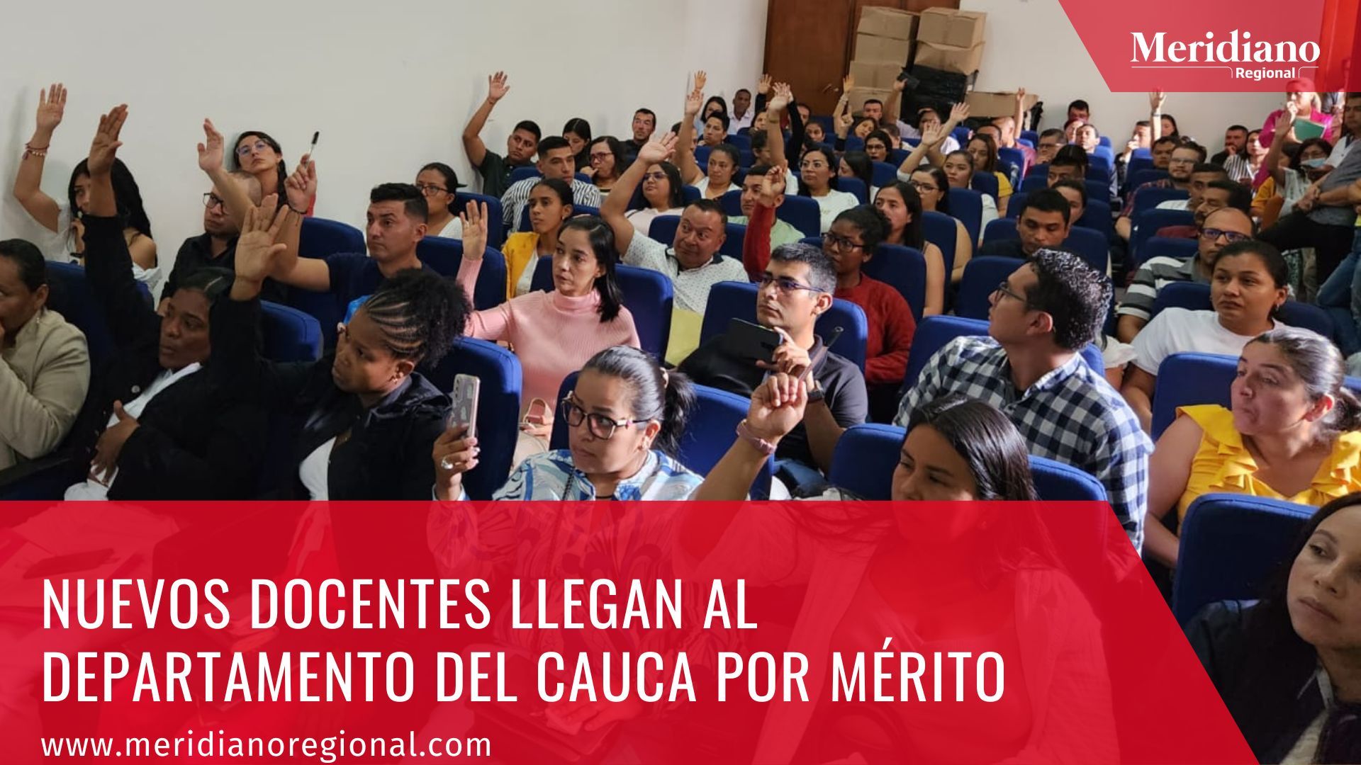 Meridiano regional - Departamento del Cauca - Audiencia Pública presencial para asignar cargos de docentes en escuelas rurales - El Tambo - Argelia - Balboa - San Sebastián - Piamonte (2)