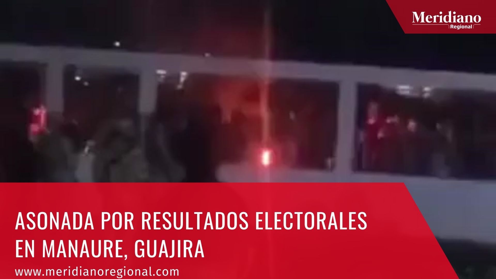 Meridiano regional – noticias electorales – registraduría – noticias nacionales – elecciones 2023 -Asonada por resultados electorales en Manaure Guajira   