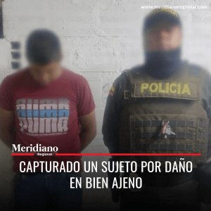 Meridiano regional – noticias judiciales – noticias Popayán – noticias cauca – lo más leído - Capturado un sujeto por daño en bien ajeno