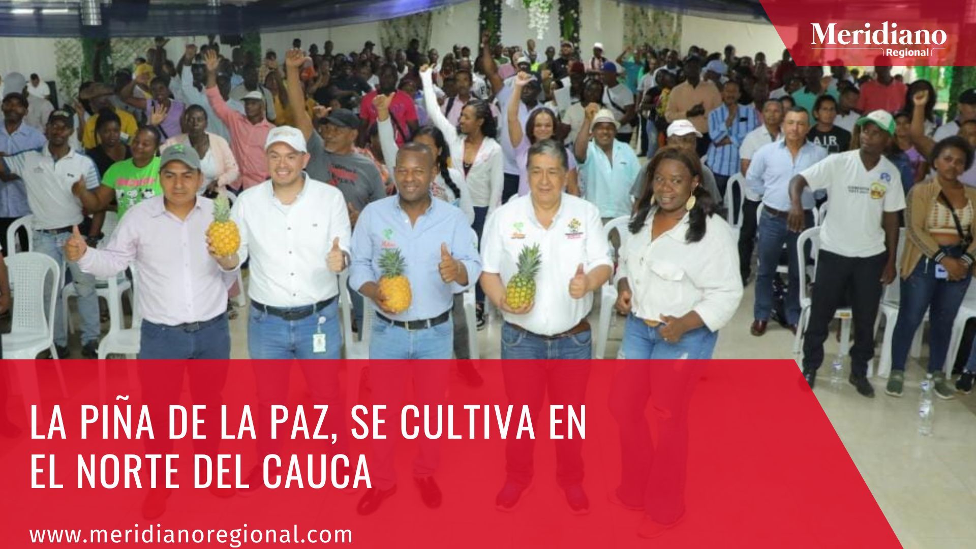 meridiano regional - Santander de Quilichao - Gobernador Elías Larrahondo Carabalí - Gobernación del Cauca - noticias cauca