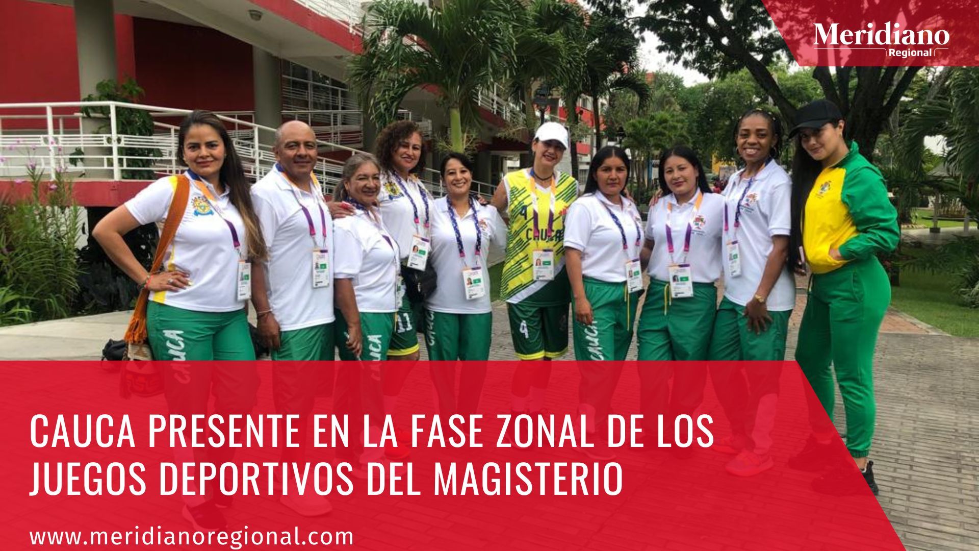 meridiano regional - noticias cauca - fase Zonal de los Juegos Deportivos Nacionales - magisterio - Elias Larrahondo