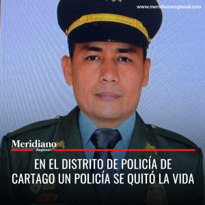 Meridiano - Instagram - Meridiano Regional Meridiano regional - En el Distrito de Policía de Cartago un Policía se quitó la vida - noticias nacionales - noticias Cartago