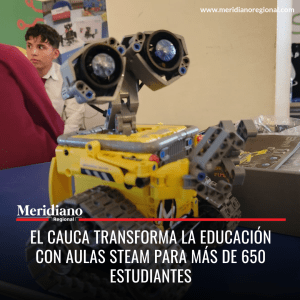 meridiano regional - Gobernador del Cauca - El Cauca transforma la educación con aulas STEAM para más de 650 estudiantes - Elías Larrahondo Carabalí - noticias cauca - Meridiano Regional meridiano regional - Gobernador del Cauca - El Cauca transforma la educación con aulas STEAM para más de 650 estudiantes - Elías Larrahondo Carabalí - noticias cauca