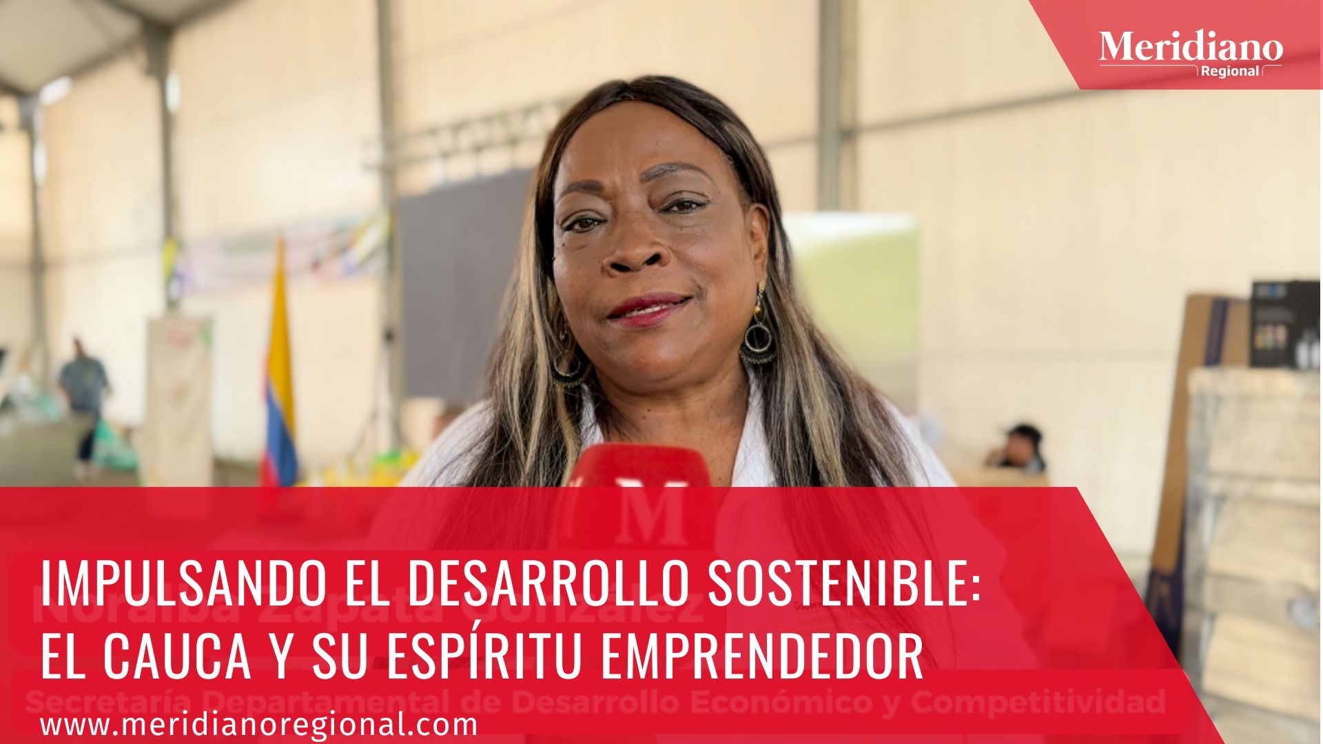 meridiano regional - Gobernador del Cauca - Elias larrahondo carabalí - Gobernación del cauca - Sec Desarrollo y Competitividad