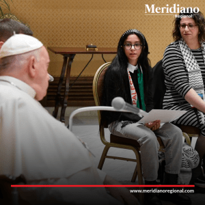 meridiano regional - Papa Francisco se reúne con familiares de rehenes de Hamás y presos palestinos - noticias internacionales