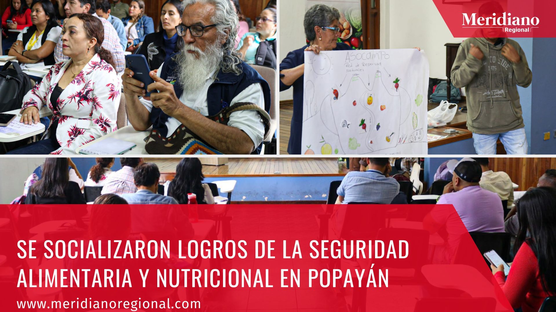 meridiano regional - Se socializaron logros de la seguridad alimentaria y nutricional en Popayán
SALUD  - noticias Popayán - noticias cauca 