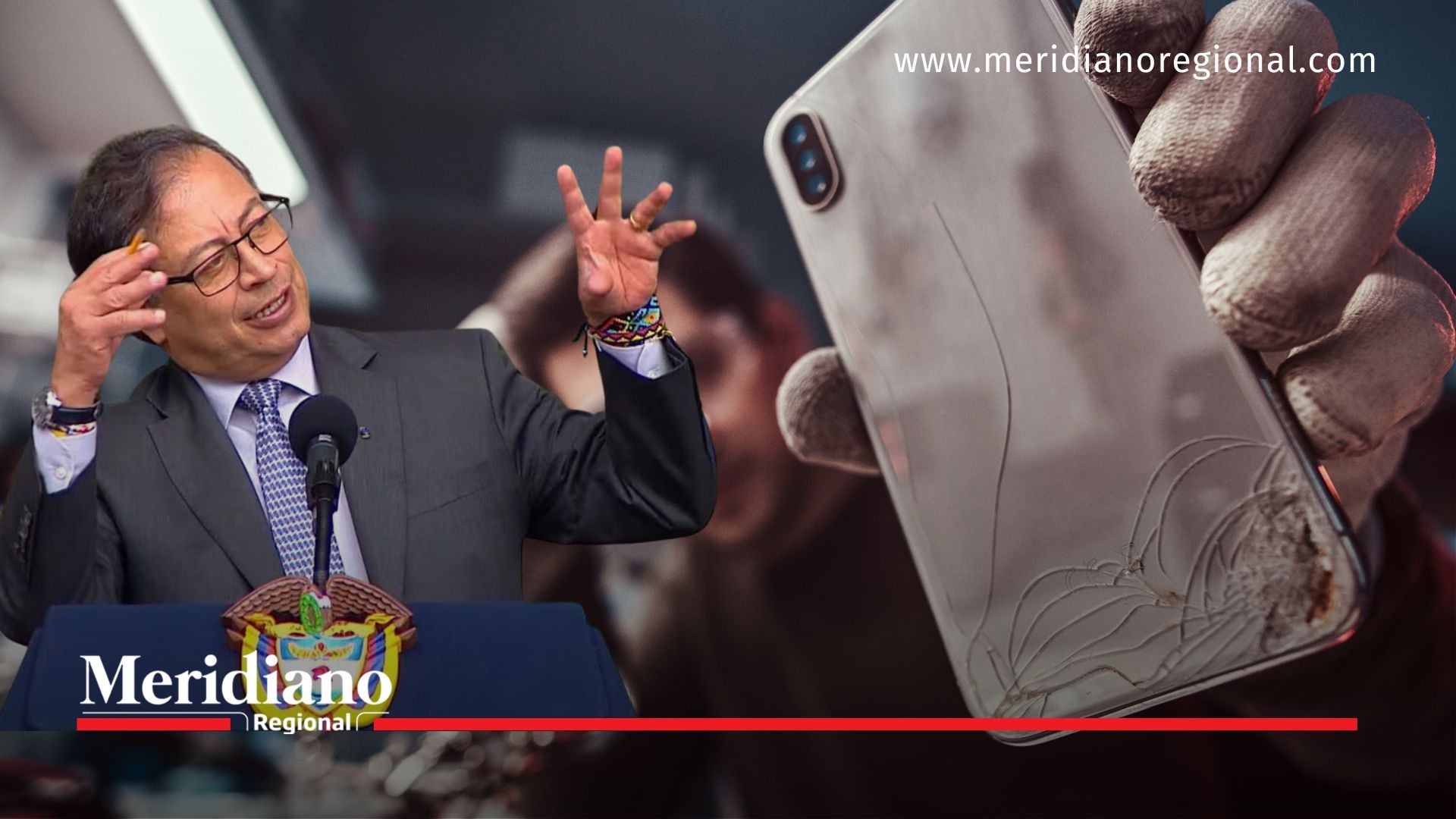 meridiano regional - Petro busca desincentivar el hurto de celulares con autodestrucción programada - noticias colombia - noticias colombianas - lo mas leído