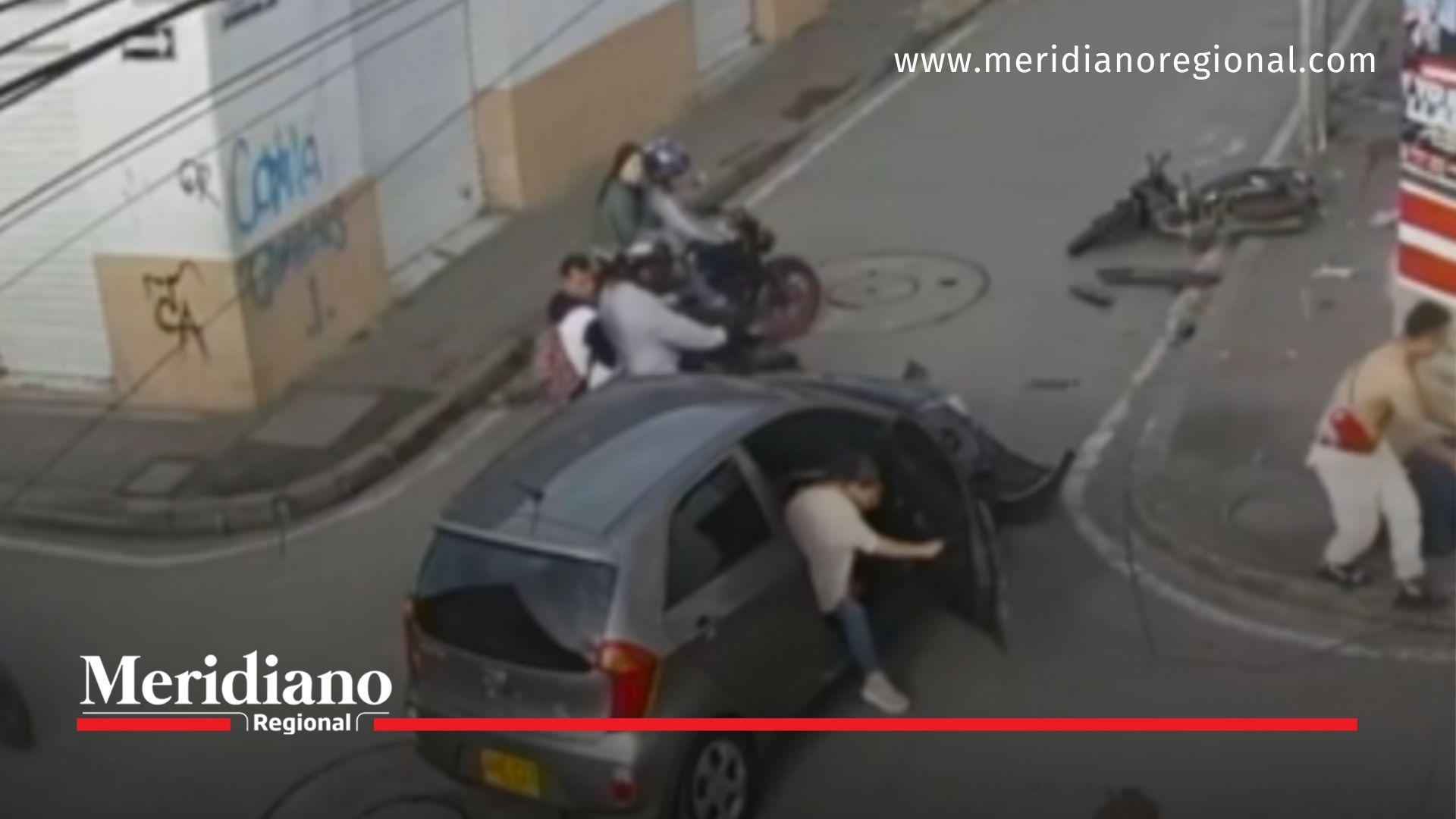 meridiano regional - noticias cauca - noticias colombia - noticias Popayán - noticieros Popayán - periódicos Popayán - Accidente en el Sector Histórico de Popayán