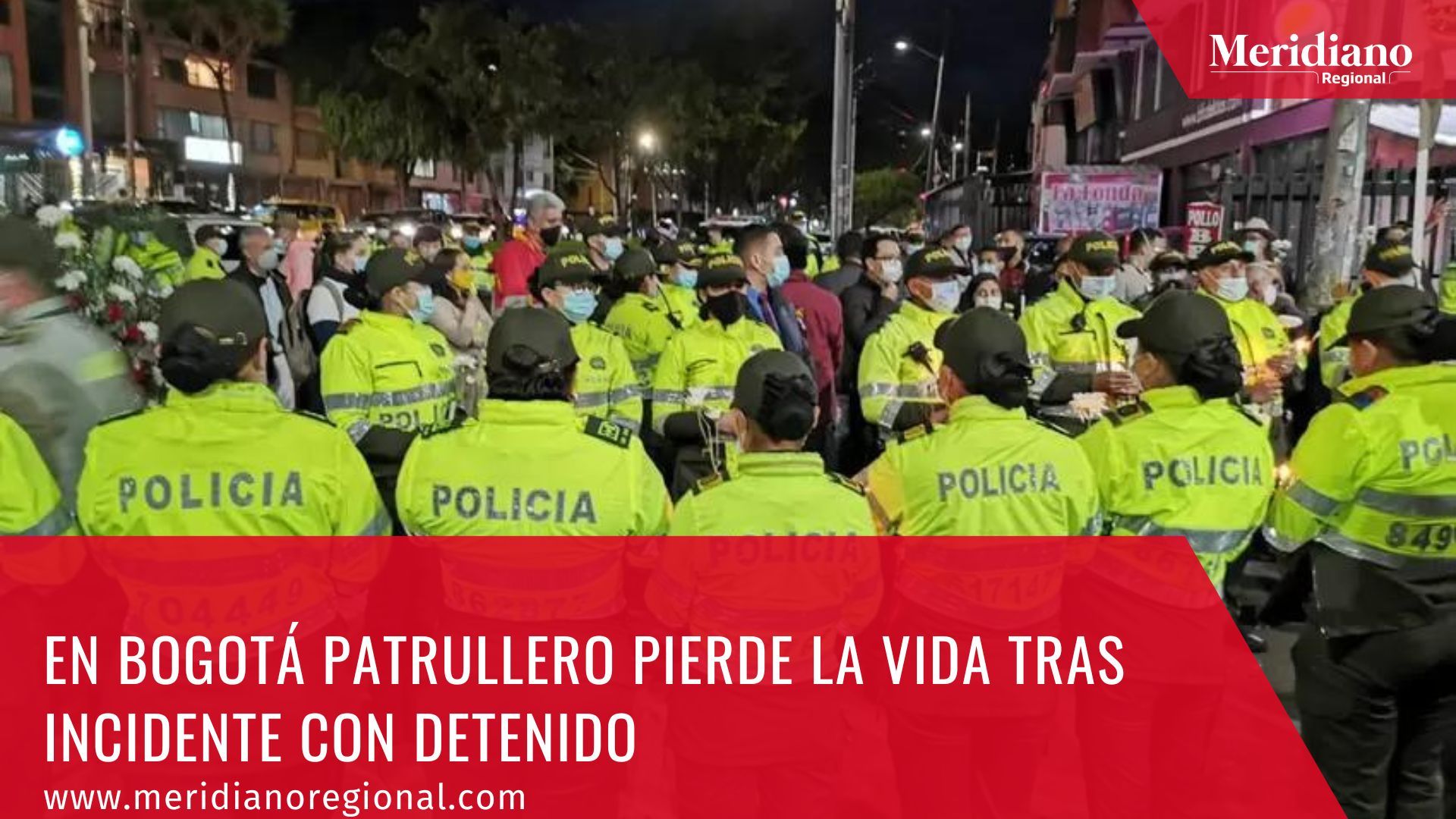 meridiano regional -  ciudad de Bogotá -  patrullero de la Policía - Richard Steve Pava Maza -  barrio Marco Fidel Suárez cita médica en el Hospital El Tunal