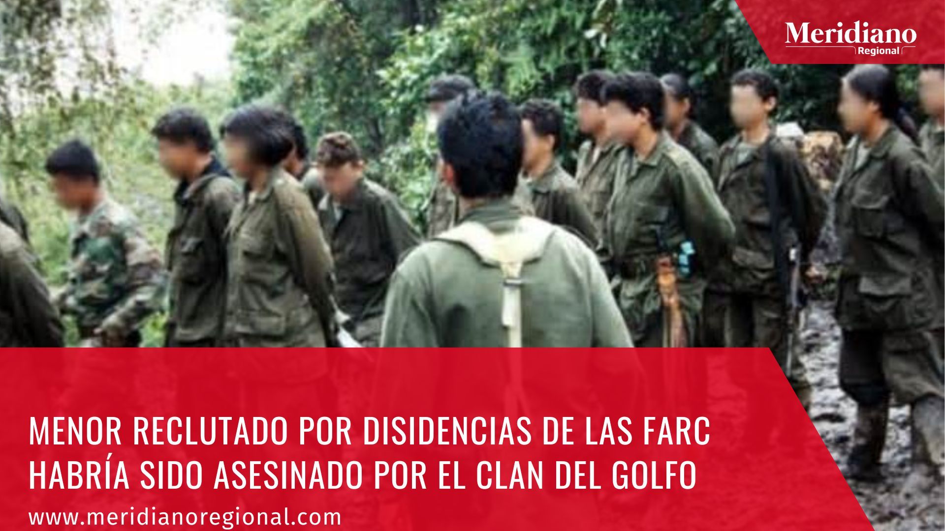 meridiano regional - En la zona rural de Briceño, Antioquia -  Clan del Golfo - arresto - presencia militar  - desplazamiento forzado