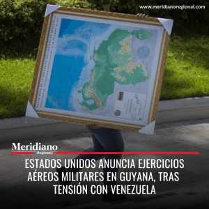 Meridiano regional - Estados Unidos anuncia ejercicios aéreos militares en Guyana, tras tensión con Venezuela - noticias Venezuela - noticia Guayana - noticias Suramérica - Meridiano Regional Meridiano regional - Estados Unidos anuncia ejercicios aéreos militares en Guyana, tras tensión con Venezuela - noticias Venezuela - noticia Guayana - noticias Suramérica