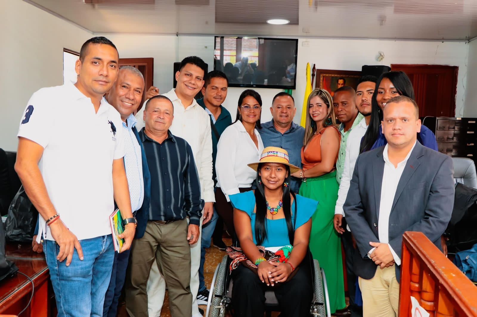 El Alcalde Walter Zúñiga acompañó la posesión de los nuevos Concejales del Municipio de Miranda