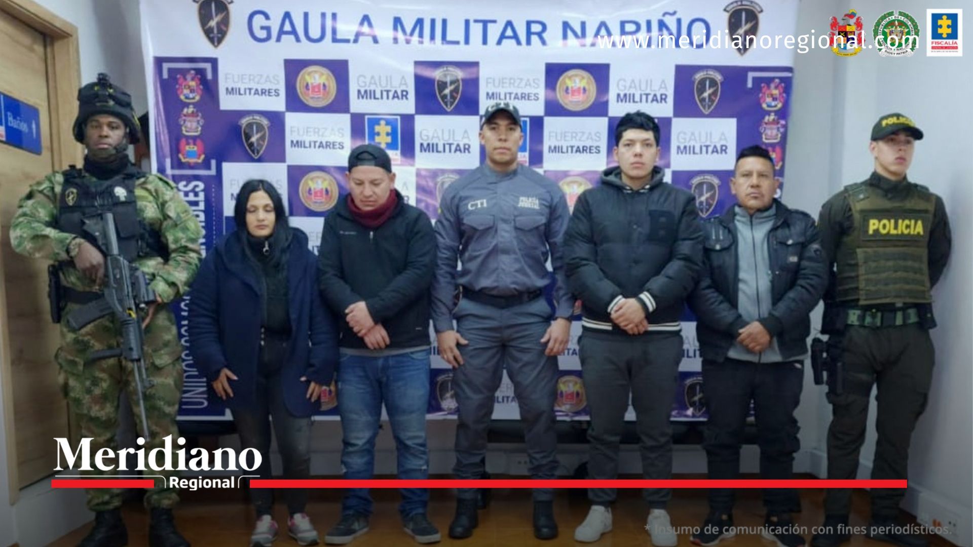 Fiscalía desmantela la banda delincuencial ‘Los De La Frontera’ en Ipiales, Nariño