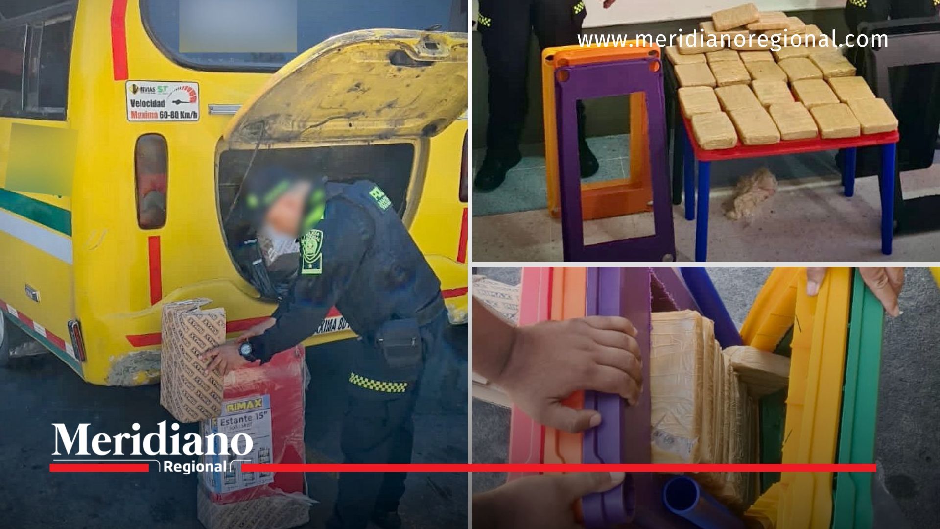 En el Terminal de Transportes de Popayán cae cargamento de marihuana