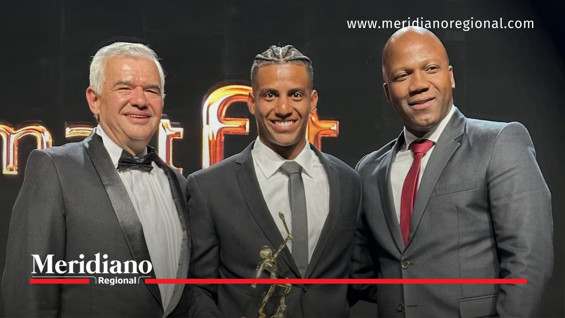 meridiano regional - Kevin Santiago Quintero - kevin quintero - noticias cauca - noticias colombia - noticias valle - entro de Convenciones Ágora Bogotá - Atleta del Año - El ciclista Palmireño Kevin Quintero brilló en los premios Altius como atleta del año 2023