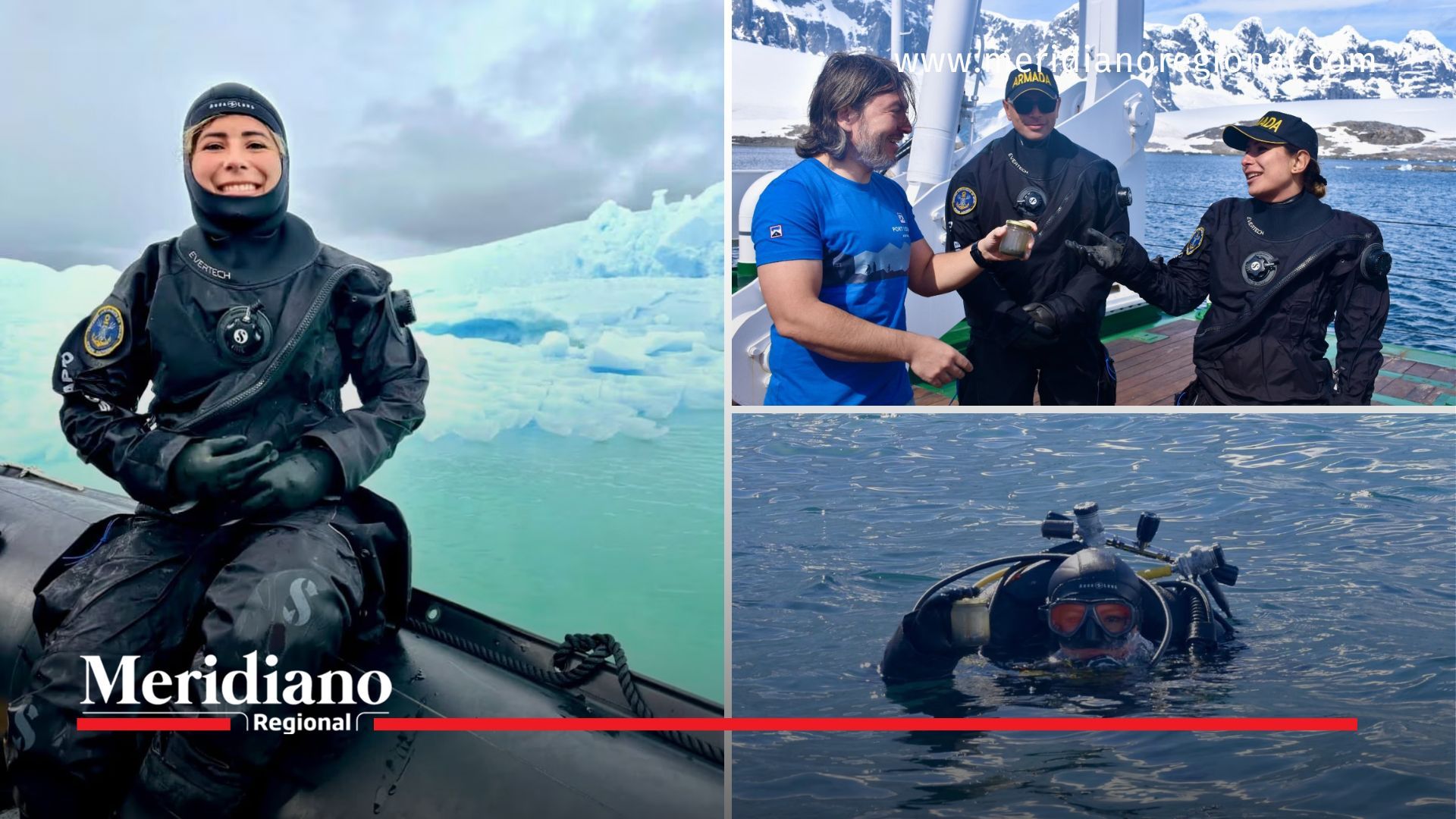 Exitoso viaje científico de una mujer de la Armada Colombiana a la Antártida -meridiano regional - noticias cauca - noticias Popayán - noticias colombia - noticias ecuador