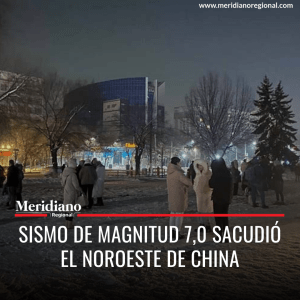 Sismo de magnitud 7,0 sacudió el noroeste de China - meridiano regional - noticias internacionales - Xinjiang - Kirguistán