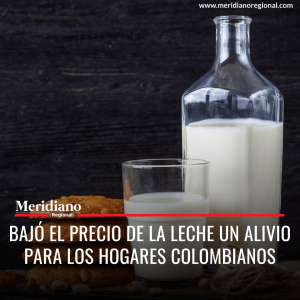 Bajó el precio de la leche un alivio para los hogares colombianos - meridiano regional - noticias cauca - noticias Popayán