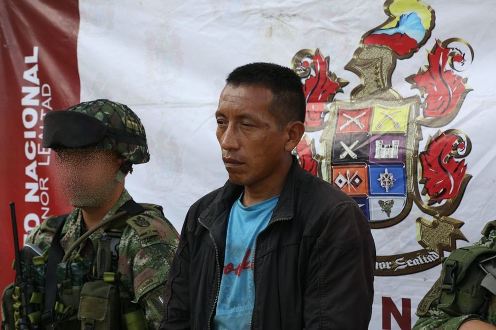 Capturado explosivista de las disidencias Dagoberto Ramos en Cauca