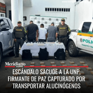Escándalo sacude a la UNP, firmante de Paz capturado por transportar alucinógenos - meridiano regional - noticias cauca - noticias valle del cauca - Jorge Tulio Góngora Belalcázar - Dairo Herney Yandi Liponce - - JDW376