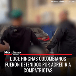 Doce hinchas colombianos fueron detenidos por agredir a compatriotas en Valencia - meridiano regional - noticias cauca - noticias deporte  - Deportivo Cal - América de Cali - aficionados futbol
