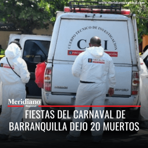 Fiestas del carnaval de Barranquilla dejo 20 muertos - meridiano regional - noticias cauca - noticias Popayán - lo mas leído - noticias valle - noticias nacionales
