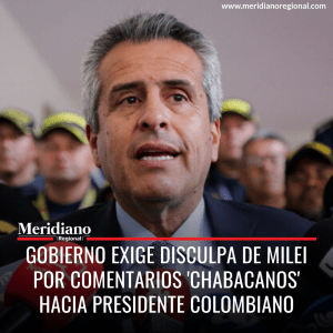 meridiano regional - Gobierno colombiano - Javier Milei - presidente argentino - Luis Fernando Velasco - Cancillería Colombiana - noticias - Meridiano Regional meridiano regional - Gobierno colombiano - Javier Milei - presidente argentino - Luis Fernando Velasco - Cancillería Colombiana - noticias