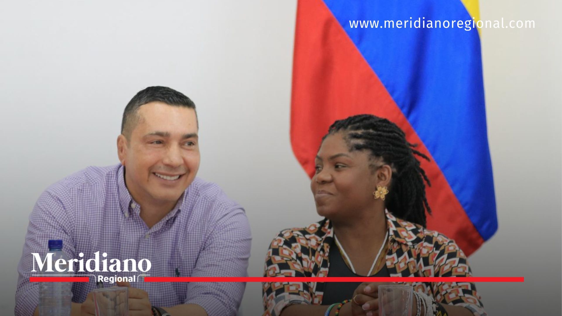 Gobernador y Vicepresidenta comprometidos con llevar agua potable a Suárez, Cauca